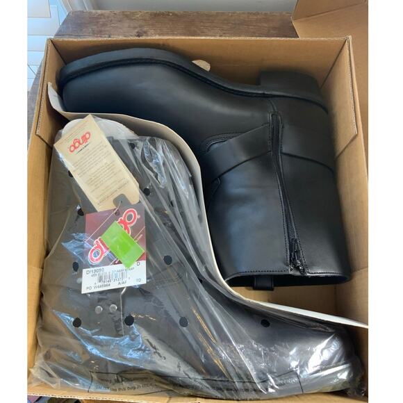 Dingo Men\'s Black 6 Zip Harness Motorcycle Work Boots size 16D NIB main image 3